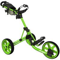 clicgear 35 3 wheel golf trolley lime