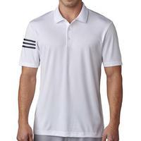 Climacool 3-Stripes Club Crestable Polo Shirt - White Mens Small White
