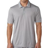 Climachill Tonal Stripe Golf Polo Shirt - Dark Slate Mens Small Dark Slate