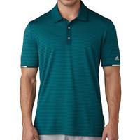 climachill tonal stripe golf polo shirt rich green mens small rich gre ...