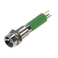CML-IT 19030351 3mm 24V Green LED Recessed Chrome