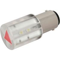 CML 18561230 LED Lamp BA15d Red 230V AC 320 mcd