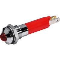 CML 19060353 Flashing LED Indicator Lamp Red 24V DC 8mm