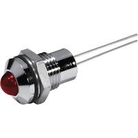 CML 19060003 Flashing LED Indicator Lamp Red 12V DC 8mm