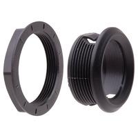 cml cmldmc22 20mm black led bezel with locknut