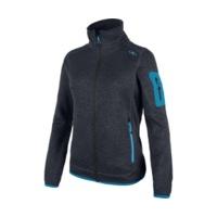 CMP Woman Fleece Jacket (3H14746) Asphalt-Sea Blue