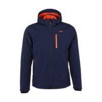 CMP Men Softshell Jacket Zip Hood (3A01787) Navy-Fiesta