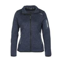 CMP Woman Fleece Jacket (3H14746) Black Blue-Nero