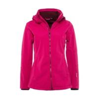 CMP Woman Softshell Jacket Zip Hood (3A22226) Scarlet-Porto