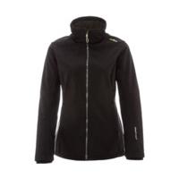 CMP Woman Softshell Jacket Zip Hood (3A22226) Nero-Forest