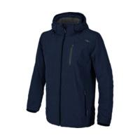 CMP Men Softshell Jacket Zip Hood (3A40537) B.Blue/Smoked