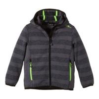 CMP Boy Fleece Jacket Fix Hood (3H57554)