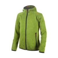 CMP Boy Fleece Jacket Fix Hood (3H60844) Grass-Cedro