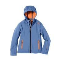 cmp girl softshell fix hood jacket 3a29385n storm