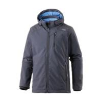 CMP Men Softshell Jacket Zip Hood (3A40537) Antracite/River