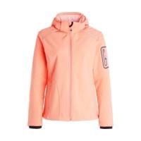 CMP Women Softshell Jacket Zip Hood (3A05396) peach/flamingo