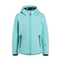 CMP Girl Softshell Fix Hood Jacket (3A29385N) Verde Acqua-B.Blue