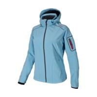 CMP Women Softshell Jacket Zip Hood (3A05396) Fiordaliso-Grey