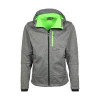 CMP Men Softshell Jacket Zip Hood (3A01787) Nero Mel.-Frog