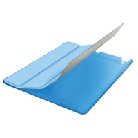 CnM Blue iPad Front Cover and Translucent Backshield