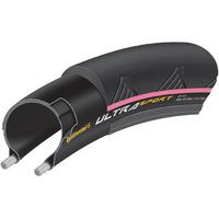 continental ultra sport 2 folding tyre pinkblack 700x25mm