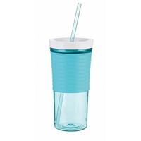 Contigo Shake and Go Tumbler with Straw - Ocean Blue, 18 0z