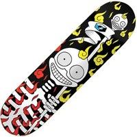 consolidated fire skull 825inch skateboard deck