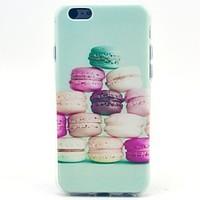 Colorful Hamburg Pattern TPU Soft Case for iPhone 5C