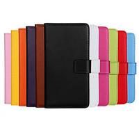 COCO FUN Luxury Ultral Slim Solid Color Genuine Leather Case for iPhone 4/4S