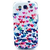 Colorful Heart TPU Soft Case for Samsung Galaxy S3 I9300