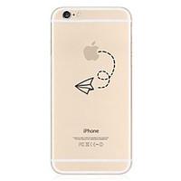 Compatible Novelty Transparent Ultra Slim Back Cover for iPhone 6s 6 Plus