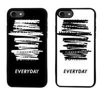Couple Theme Pattern TPU Material Phone Case for iPhone 7 7 Plus 6s 6 Plus