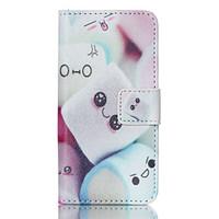 Cotton Candy PU Leather Full Body Case with Screen Protector And Stand for iPod Touch 5