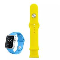 Colorful Silicone Watch Band for iWatch 38 MM