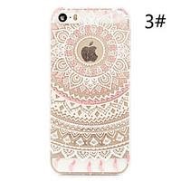 colorful flower painted pattern slim plastic back hard case for iphone ...