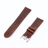Coffee Brown Vintage Genuine Leather Watch Band Retro Replacement Strap For Samsung Gear S2 Classic
