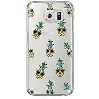 cool pineapple fruit pattern soft ultra thin tpu back cover for samsun ...