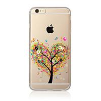 Color tree Pattern TPU Soft Case Cover for Apple iPhone 7 7 Plus iPhone 6 6 Plus iPhone 5 SE 5C iPhone 4