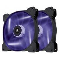 corsair air series sp140 high static pressure fan 140mm with purple le ...