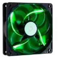 cooler master sickleflow 120mm led case fan green