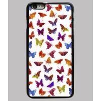 colored butterflies