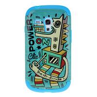 Cockhorse Pattern Detachable TPU and Plastic Back Cover Case for Samsung Galaxy S3 Mini I8190