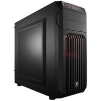 Corsair CC-9011050-WW Carbide Series SPEC-01 Mid-Tower ATX Gaming Case with Red LED Fan Black
