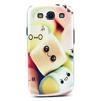 Colorful Towel Cakes Pattern Hard Back Case Cover for Samsung Galaxy S3 I9300