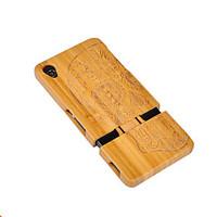 CORNMI For SONY Xperia Z3 Cover Case Brand New Skull Wood Hard