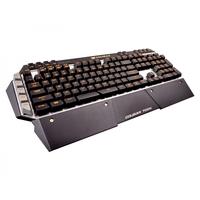 COUGAR 700K Mechanical Gaming Keyboard LED Backlit Red Cherry MX Keys 3 Profiles Aluminium Brushed UK Layout