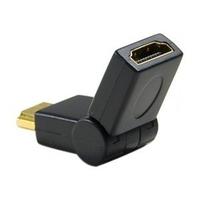 Connect Articulated Male/Female HDMI Adapter Black