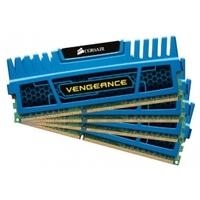 Corsair 16GB 4x4GB 1600MHz CL9 DDR3 Vengeance Blu Memory CMZ16GX3M4A1600C9B