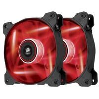 Corsair AF120 LED Red Quiet Edition High Airflow 120mm Fan Twin Pack