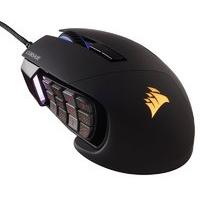 corsair scimitar pro rgb gaming mouse black